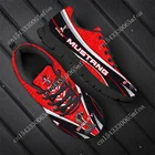 Мужские легкие кроссовки Mustang Car Team, дышащая сетчатая повседневная обувь для ходьбы и тенниса, для улицы