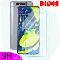 pcs Protective Glass for Samsung Galaxy A80 A90 A9s Pro 2019 Plus 2018 Screen Protector Tempered Film