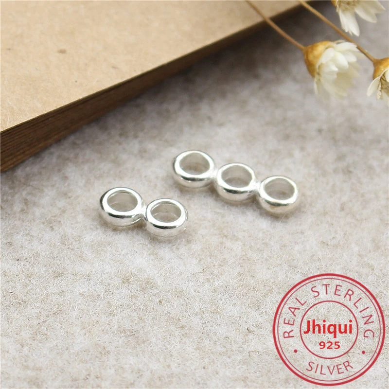 Аксессуары из серебра 925 пробы разделительные шарики костюм для