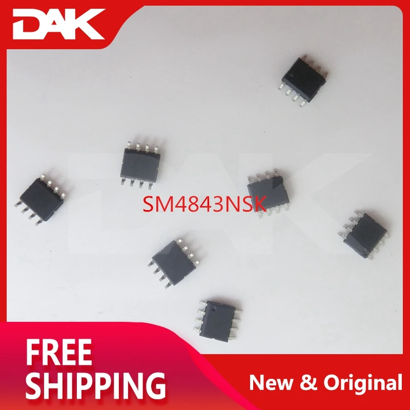 10 шт. SM4843NSK SINOPOWER n канальный расширенный режим MOSFET IC чип SMD8|Перемычки| |