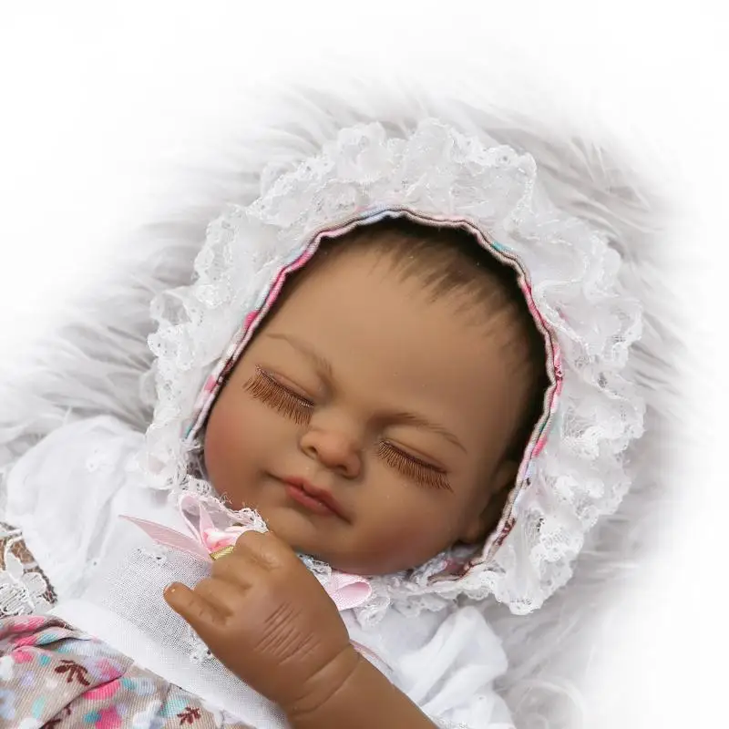 

NPK Lifelike Mini Reborn Dolls Full Body Silicone Vinyl Boneca Reborn Babies 11 Inch Girl Birthday Gifts Educational Brinquedo