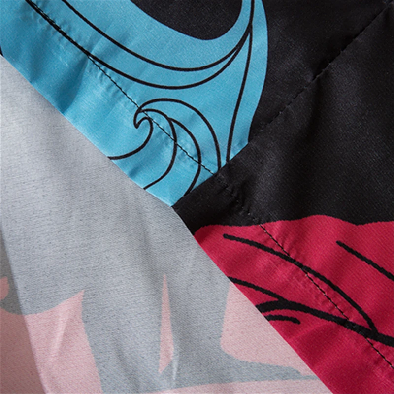 Кимоно в японском стиле Харадзюку для мужчин и женщин уличная одежда с принтом