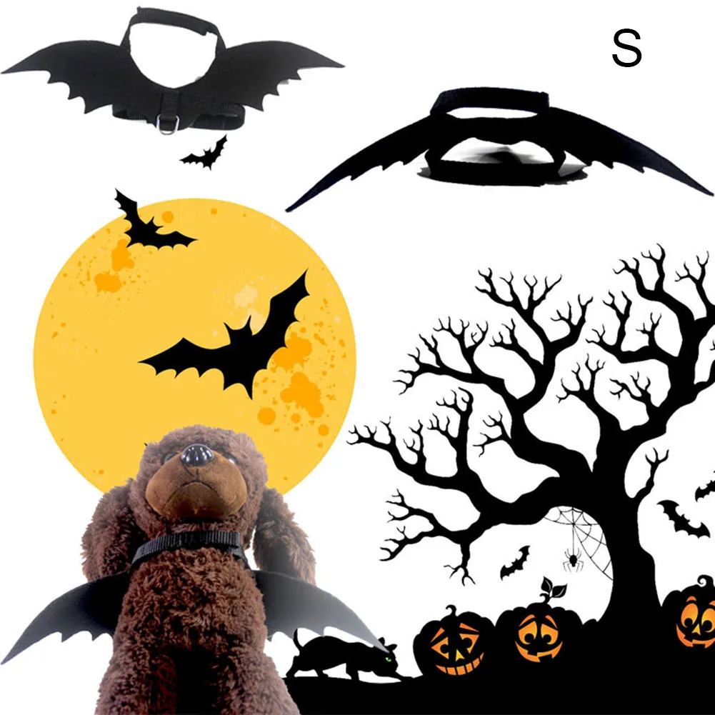 Костюм летучая мышь для домашних животных на Хэллоуин животное щенок кошка