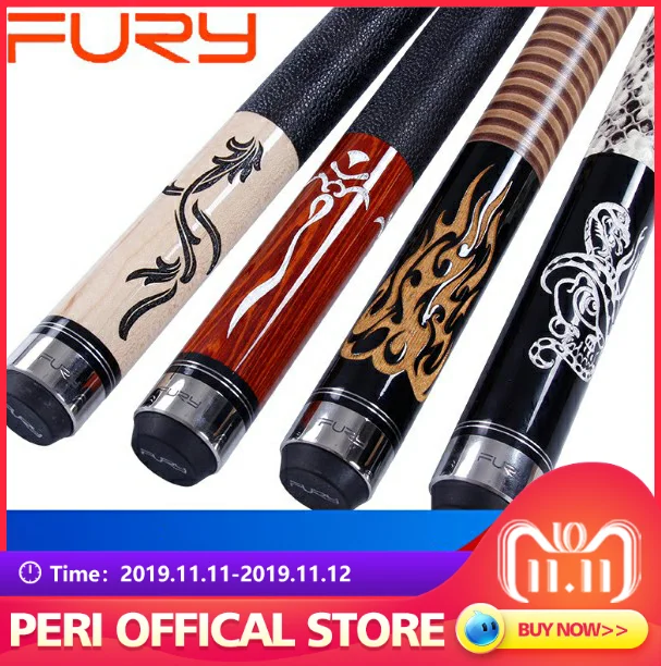 FURY New Billiard LE Series Cue для бассейна 11 75 мм наконечник 13 Северной Америки Maple Billar