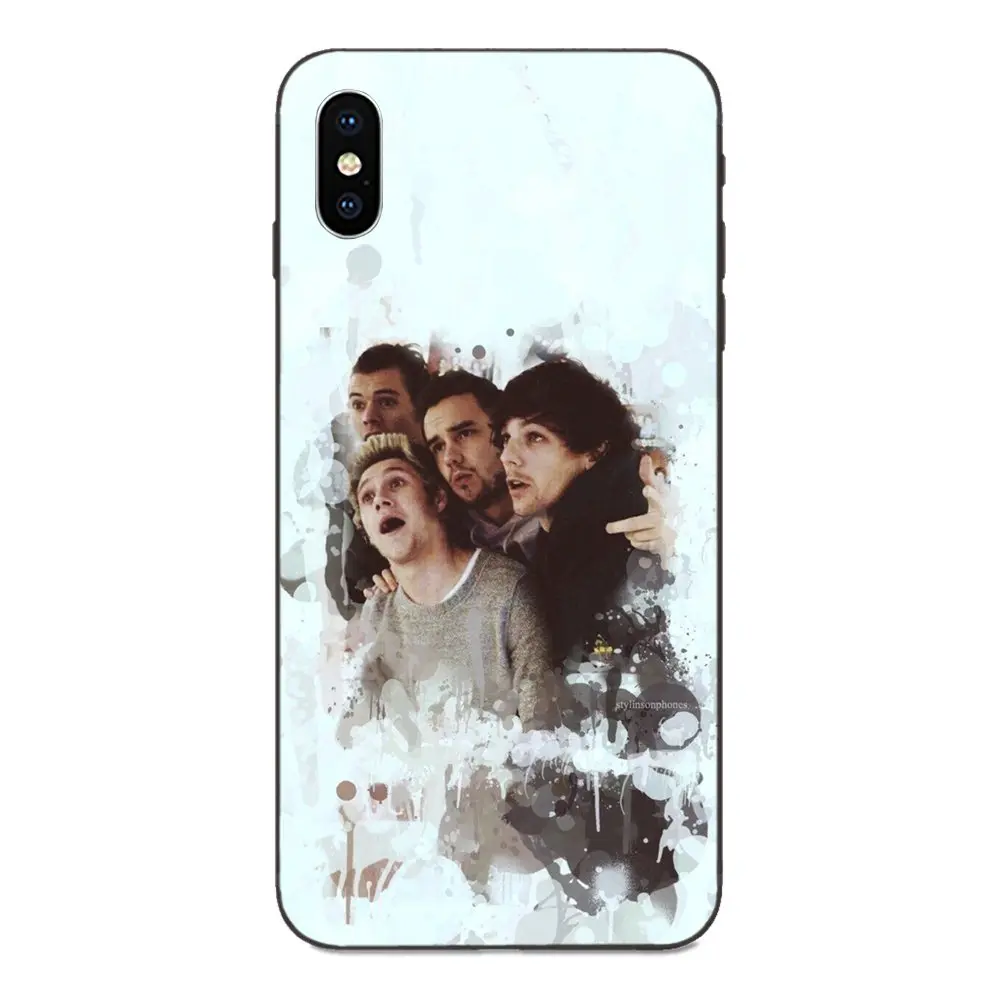 Распродажа мягкий милый чехол One Direction 1d Луи Томлинсон Для Apple iPhone 4 4S 5 5S SE 6 6S 7 8 Plus X