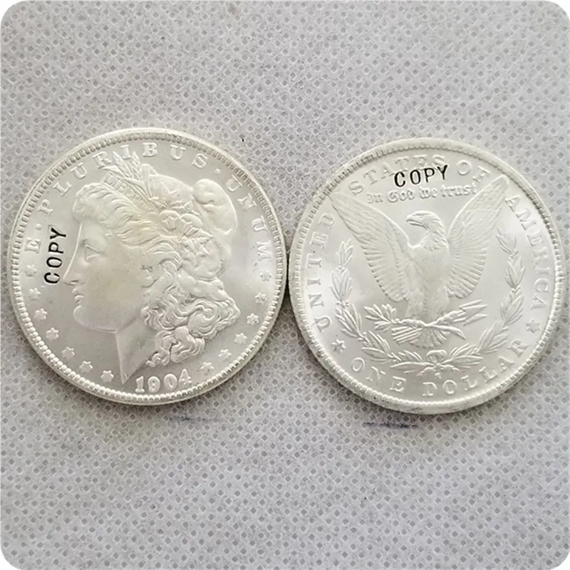 UNC silver USA (1878-1904) S Morgan монета доллар копия монет памятные монеты-копии медаль