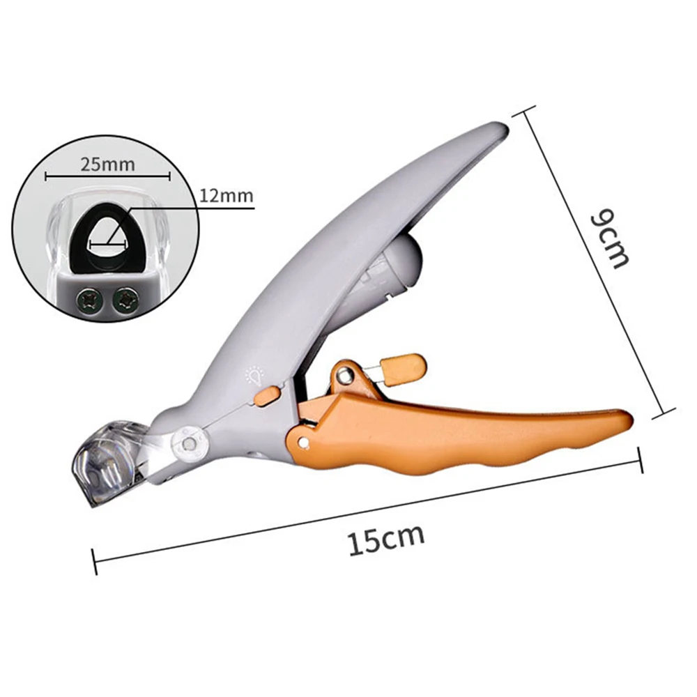 

Dog Nail Scissors Pet Nail Clippers Cutter Grooming Electric Claw Scissors Cat Dog Products With Led Light Claw Nail Scissors