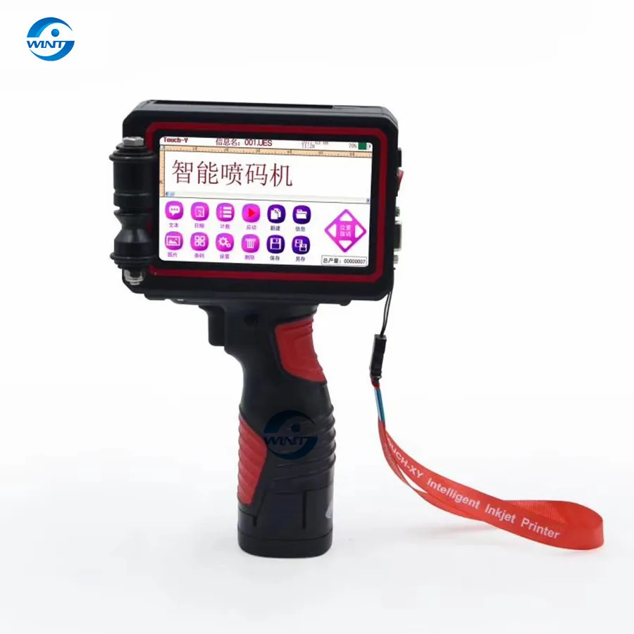 Ручной портативный струйный принтер для печати на дате производителя номер