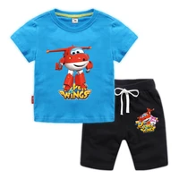 cartoon clothes baby boys clothing childrens sets spring summer cotton t shirt pants 2 pcs sets kids toddler girl