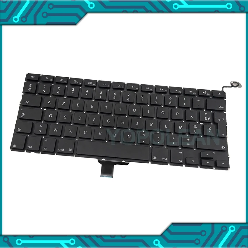Новая Французская клавиатура AZERTY 5 шт./лот для Macbook Pro 13 A1278 с французской