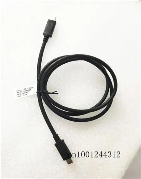 USB-C кабель Male to Male 1M 03X7451 для lenovo Thinkpad T480 T480S X270 X280 type C кабель