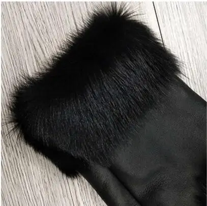 Женское двухстороннее меховое пальто yolanфеи зимнее шерстяное из натурального