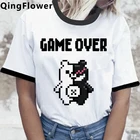 Футболка мужская в стиле Харадзюку Ома кокичи, забавная Милая футболка в стиле аниме данганронпа, Mikan Tsumiki, в стиле Харадзюку