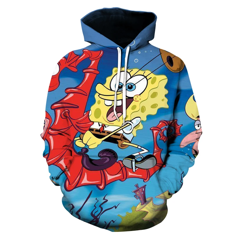 

Spring and Autumn Yellow Cartoon Hoodie Men and Women Anime Sweatshirt Street Boys Girls Hippie Cute Long Sleeve Pullover