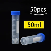 50ml cryotube centrifuge tube with screw cap and scale medical equipment supply pack of 50 pcs