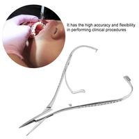 1pcs dental needle holder standard forceps plier surgical orthodontic tweezer instrument dentistry product equipment accessories