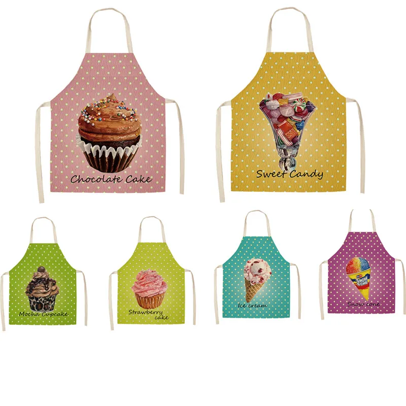 Фартук для кухни фартуки кондитерских изделий шоколадный торт хлопковый фартук