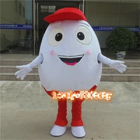 cute egg mascot costume cosplay character fancy party dress adults unisex outfit event unisex cartoon apparel cosplay halloween