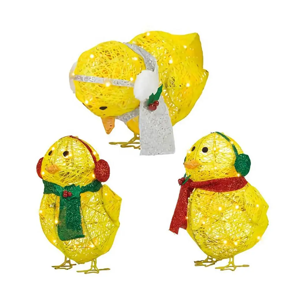 

Уличный фонарь, курица с шарфом, Ландшафтная лампа серии xщи, мультяшное животное, декор для сада