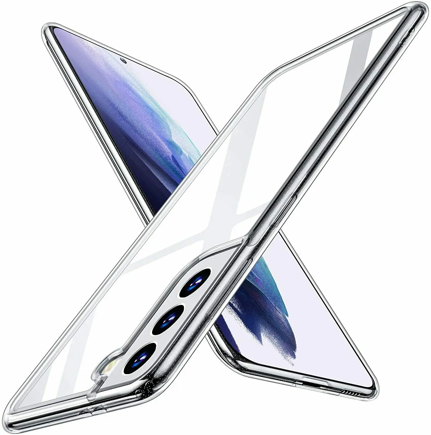 

Прозрачный чехол для Samsung S21 5g / S21 ультра силиконовый гелевый защитный чехол для телефона