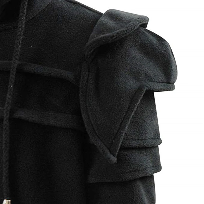 Cossky Kids Knight Hoodie Jacket Medieval Armor Boy Sweatshirt Zipper Coat Cosplay Costume | Тематическая одежда и