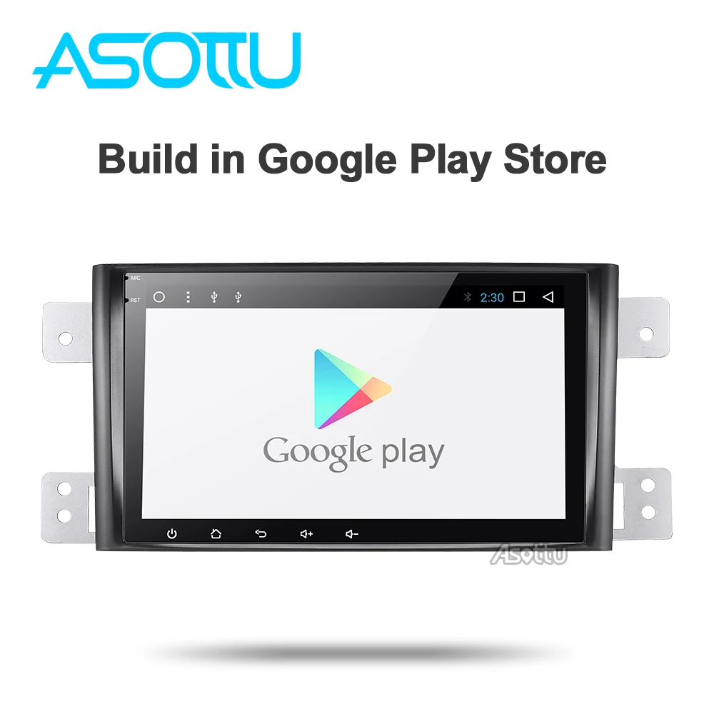 Asottu SU601 Android 9.0 PX6 car dvd for Suzuki Grand Vitara 2005-2012 multimedia headunit GPS Radio gps player stereo