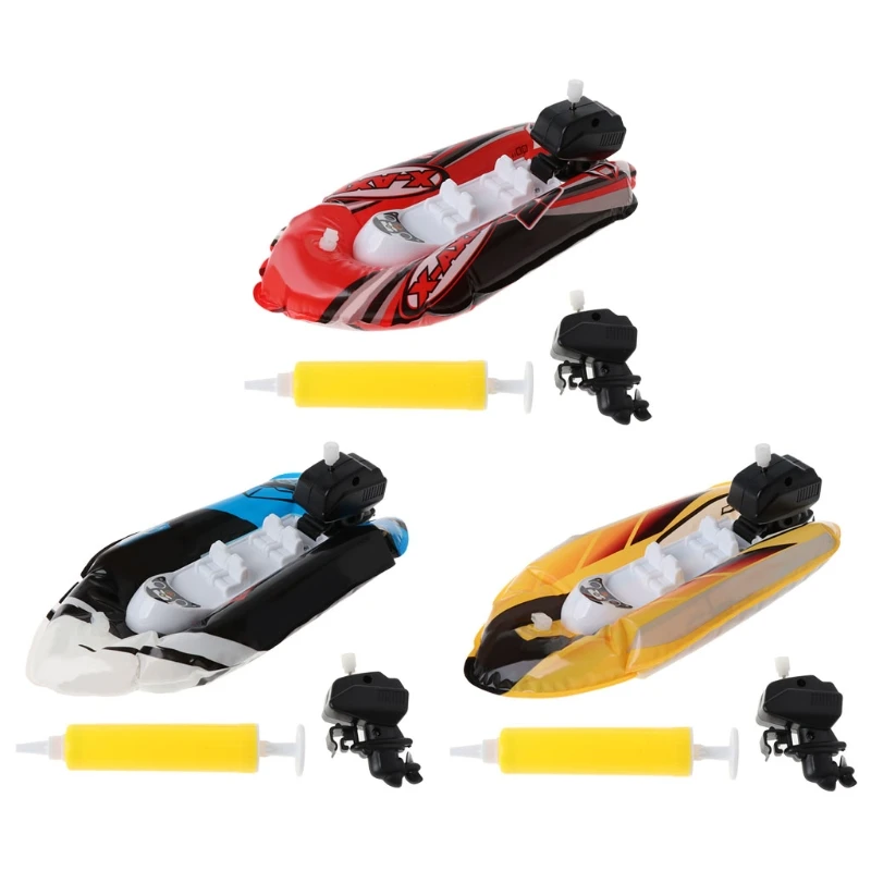 2020 новая детская игрушка ребенок Заводной ветер надувная лодка корабль игра вода