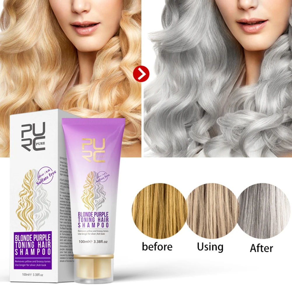 Шампунь для волос Домашний удаление грубый тон длительный блонд отбеленный