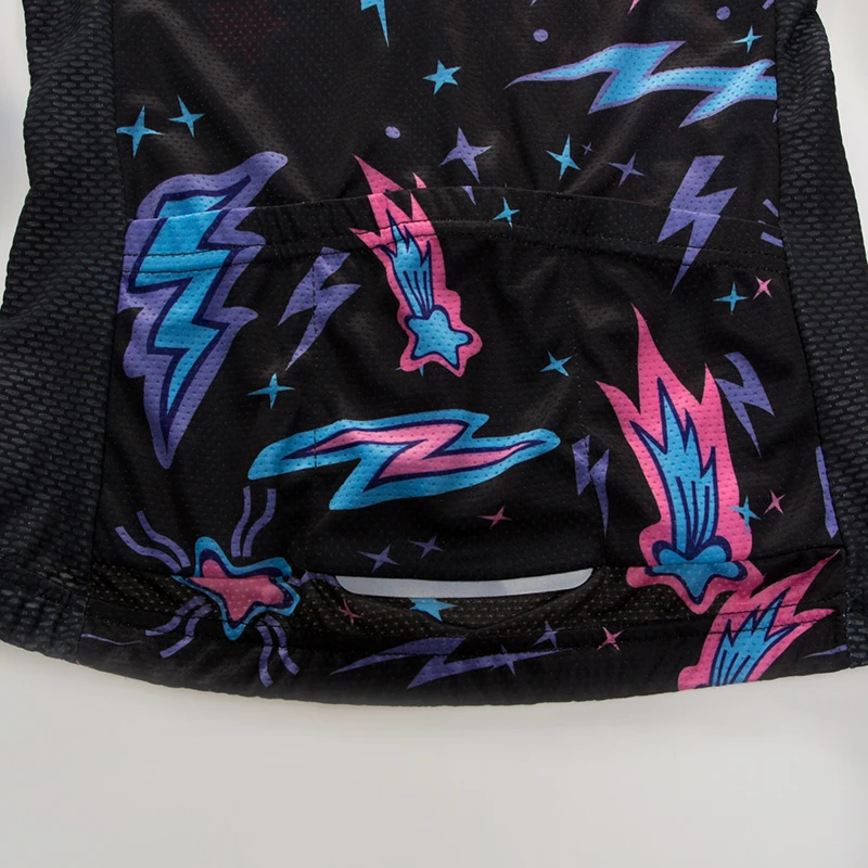 Женские велосипедные наборы с длинным рукавом быстросохнущие 3d-подушки принтом