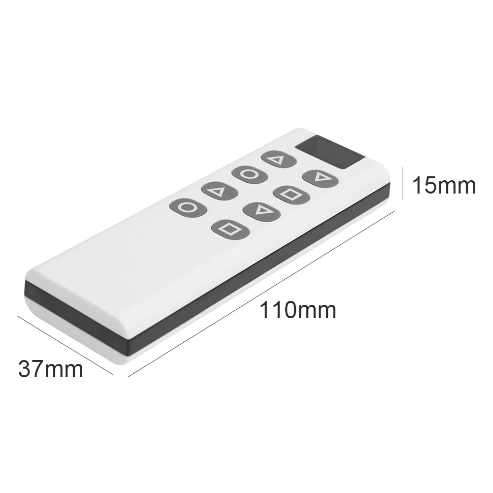 

433MHz 4 Channels Wireless Clone Cloning Garage Door Remote Control Duplicator Universal Replacement Remote Control