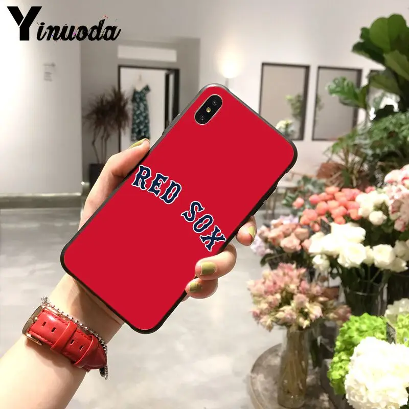 Yinuoda New York Yankees Boston Red Sox бейсбольный Телефон чехол для iphone 8 7 6 6S Plus 5 5S SE XR X XS MAX 11pro max Coque Shell