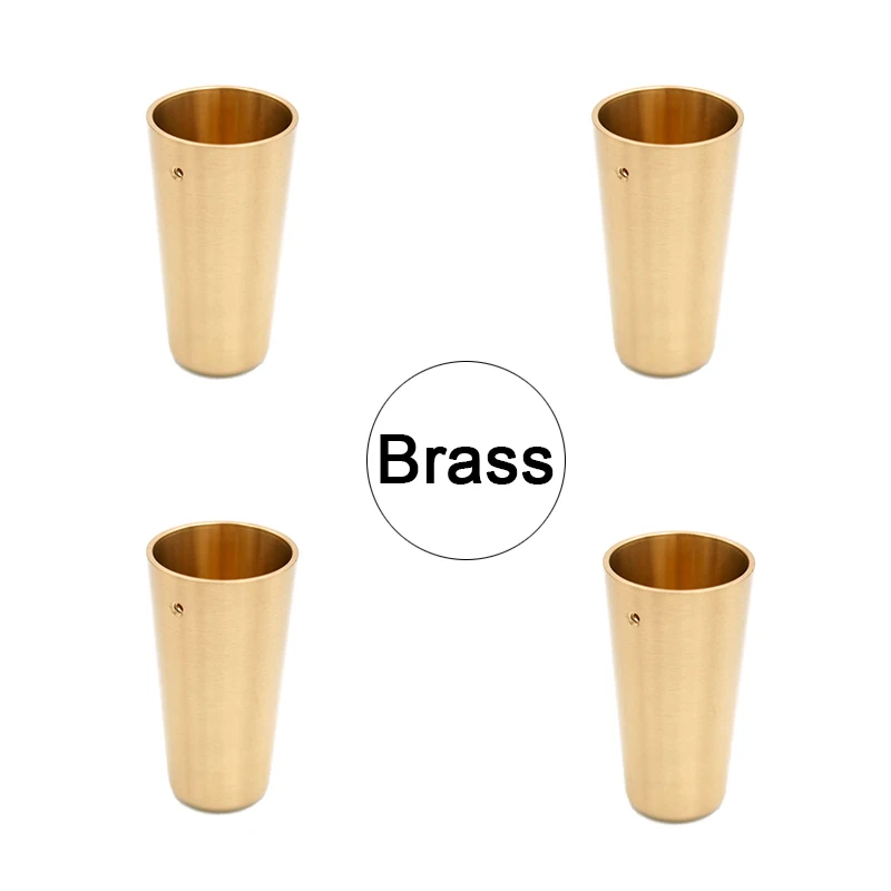 4 шт. латунные Чехлы для мебельных ножек 62 мм высота|Заглушки на мебель| |