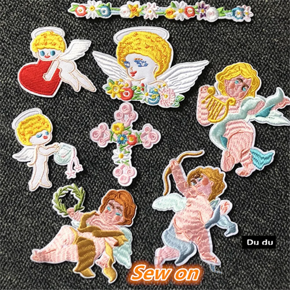 Нашивки для шитья одежды вышивка картина маслом цветочный узор футболка пуховик