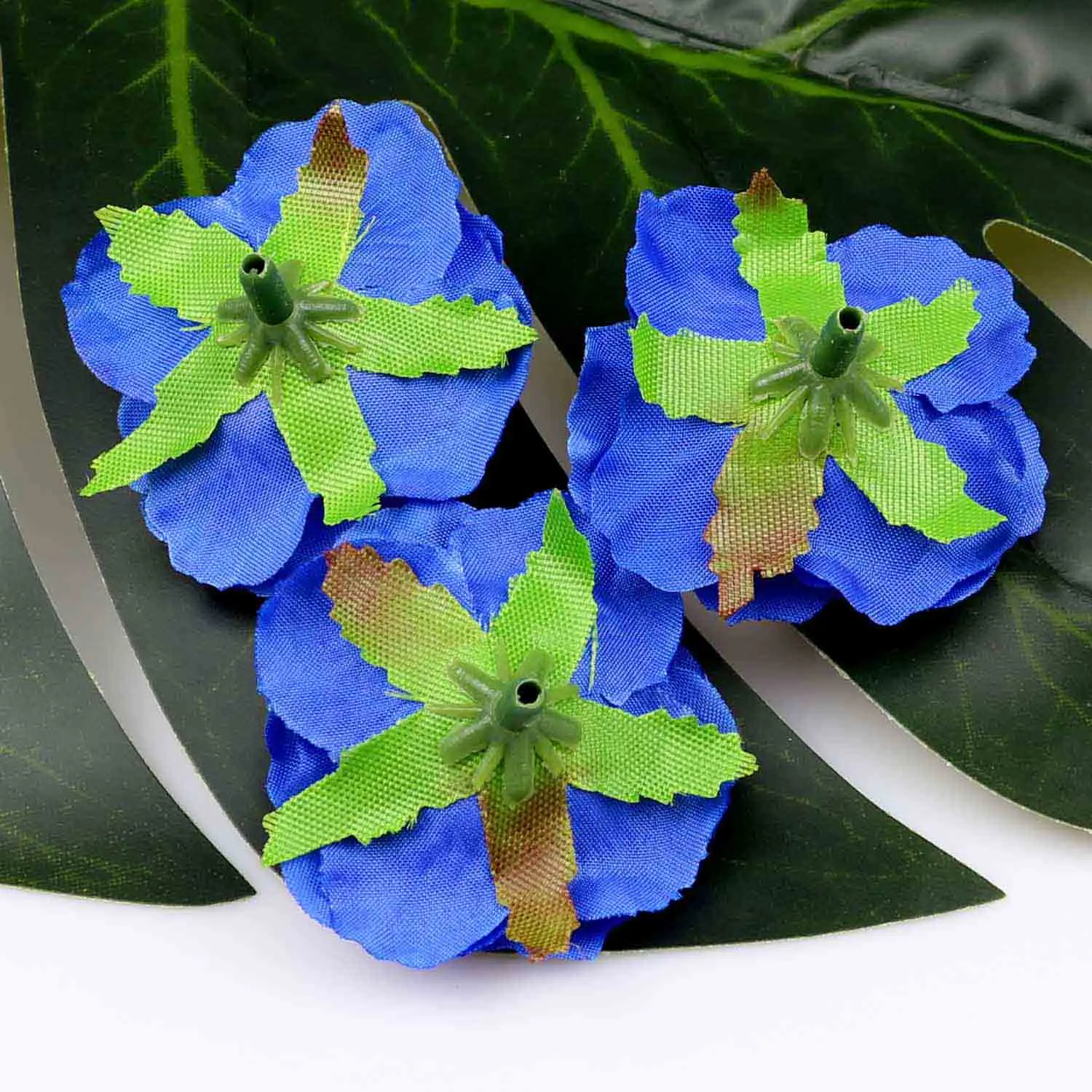 Искусственные цветы Королевского синего цвета искусственные шелковые мини розы