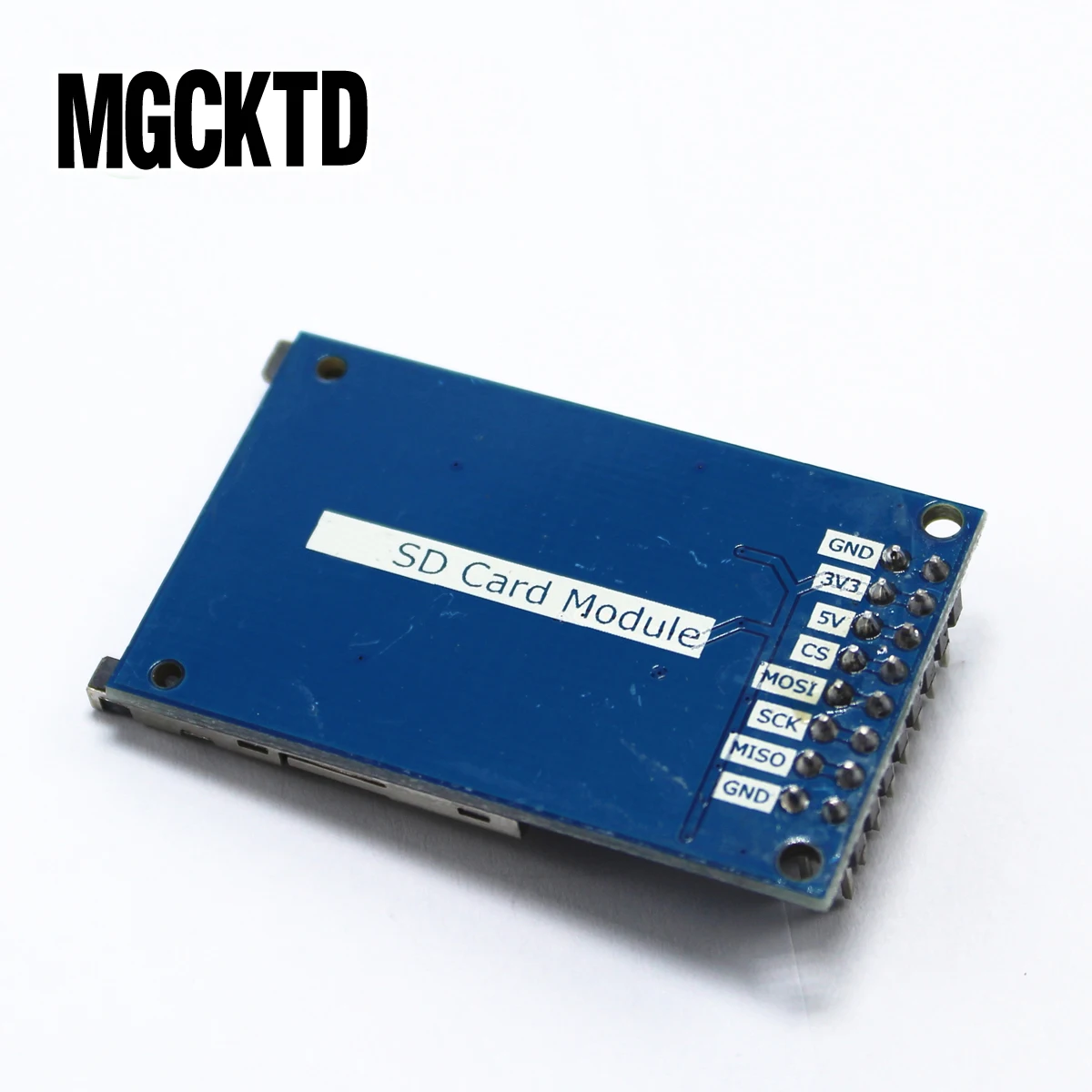 1 шт./лот модуль для чтения и письма слот SD карты разъем считывания ARM MCU|sd card module|mcu