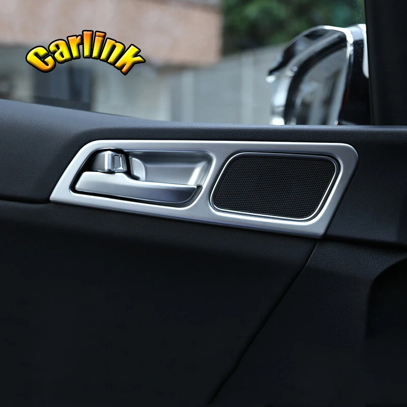 

For KIA Sportage QL KX5 2016 2017 2018 ABS Matte Interior Door Handle bowl cover trim LHD Car Styling Accessories 4pcs/set