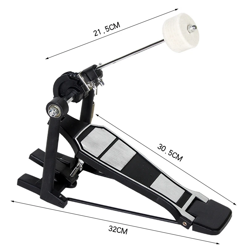 Басовый барабан педаль певец натяжение пружина и одна цепь привод детали