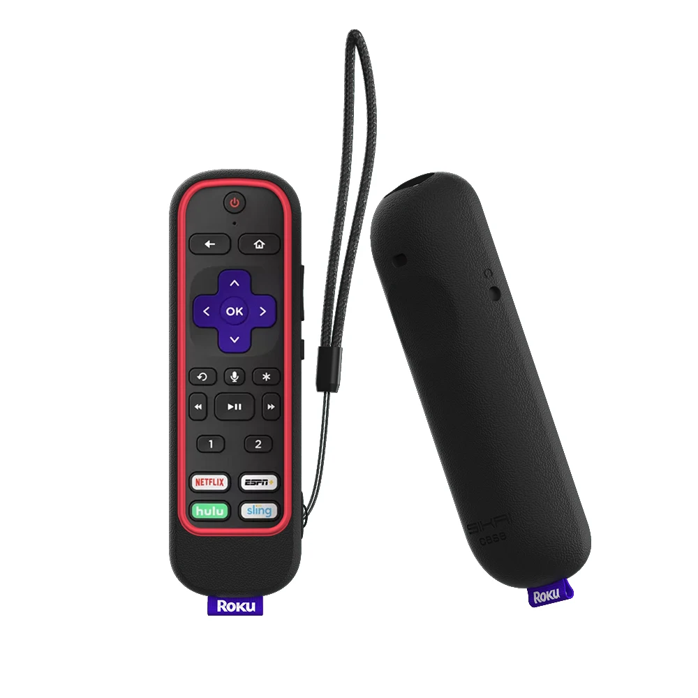 

Силиконовый чехол SIKAI предназначен для Roku Ultra 2020 и 2019 Расширенный голосовой пульт 4670R 4670X RC-AL9