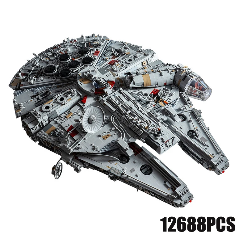 

MOULDKING Starship Plan Millennium Super Star Destroyer Model Bricks Movie Spaceship Building Blocks Warship Toys for Kids Gifts