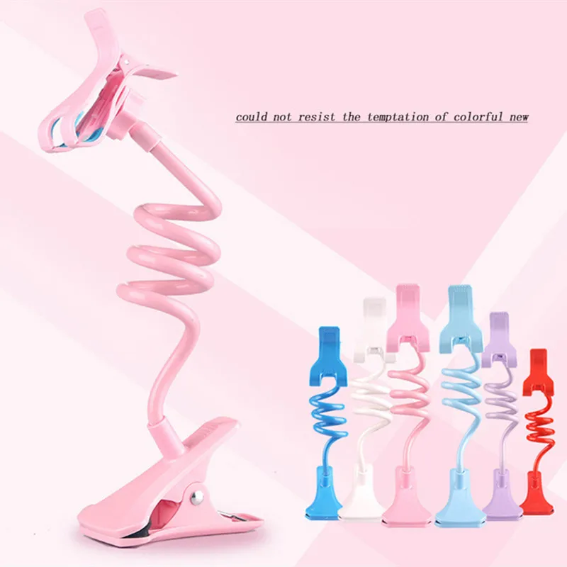 angle adjustable cradle cellular articulated arm support baby monitor mobile cell phone holder for bed record videos long arm free global shipping