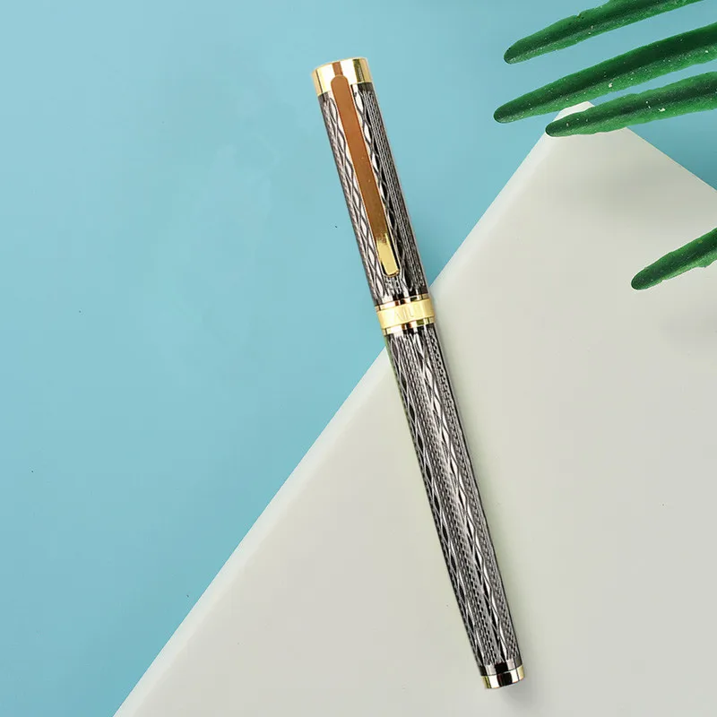 

1 PC High Quality Iraurita Fountain Pen Full Metal Luxury Pens Caneta Office School Stationery Supplies