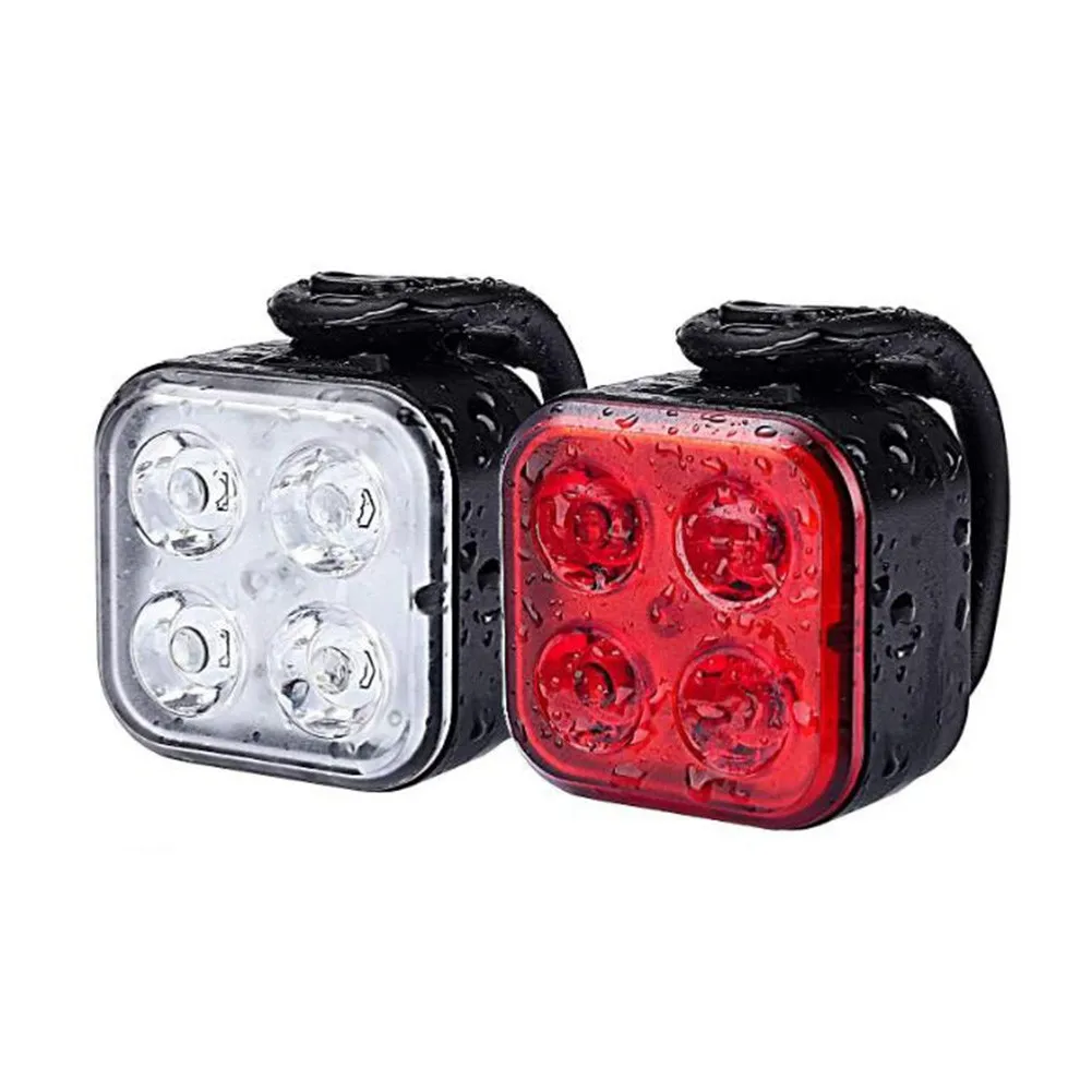 

800LM Bicycle Light Waterproof Super Bright Bicycle Light USB Rechargeable Cycling Light IPX4 Brightness Battery Cycling Lamps