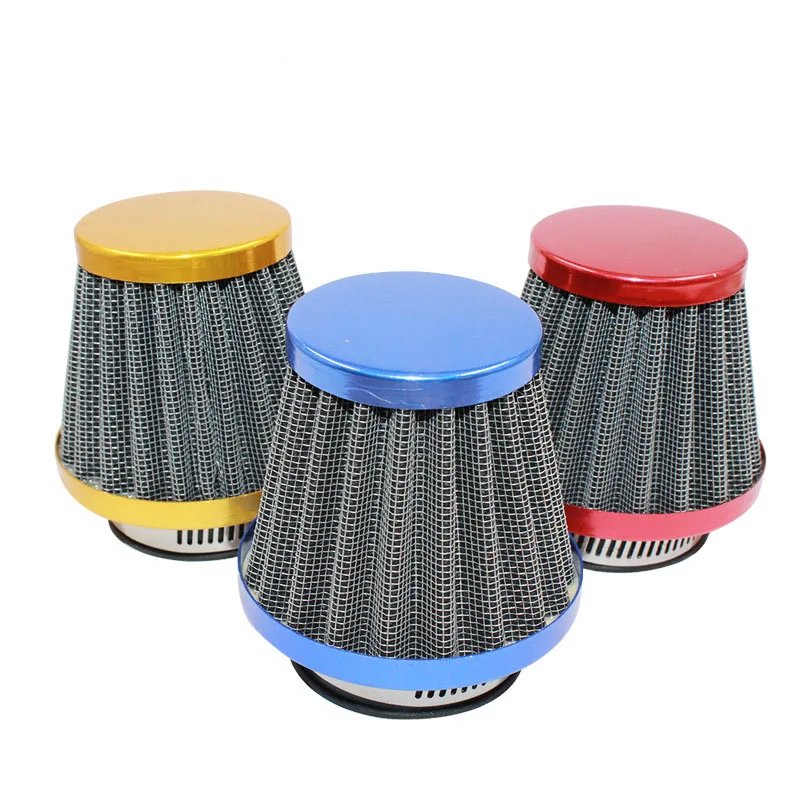 Универсальный мотоциклетный конический воздушный фильтр 35-58 мм для очистки