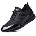 Lekkie obuwie na co dzień mężczyźni Fly splot jakości trampki mężczyźni oddychające Tenis zasznurować mężczyźni buty Outdoor obuwie spacerowe G10-95