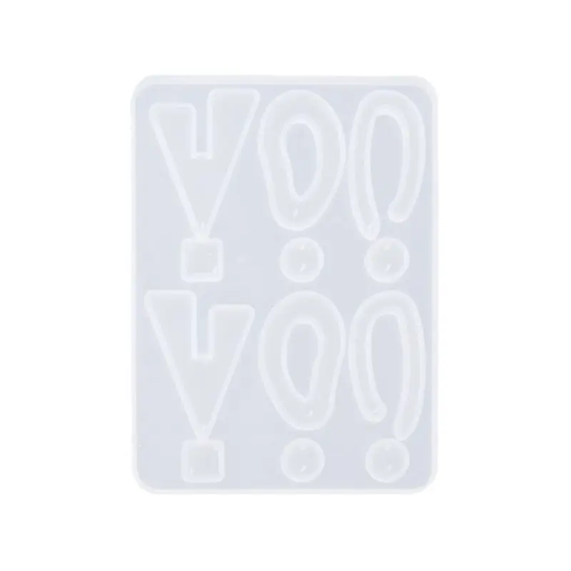 

Free shipping Crystal Resin Mold Geometric Irregular Earring Necklace Mould Pendant Making Tool DIY Crafts