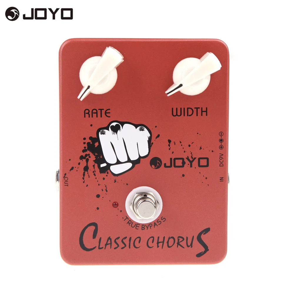 JOYO JF 05 Классический хор электрогитара педаль эффектов настоящий обход дизайн 12