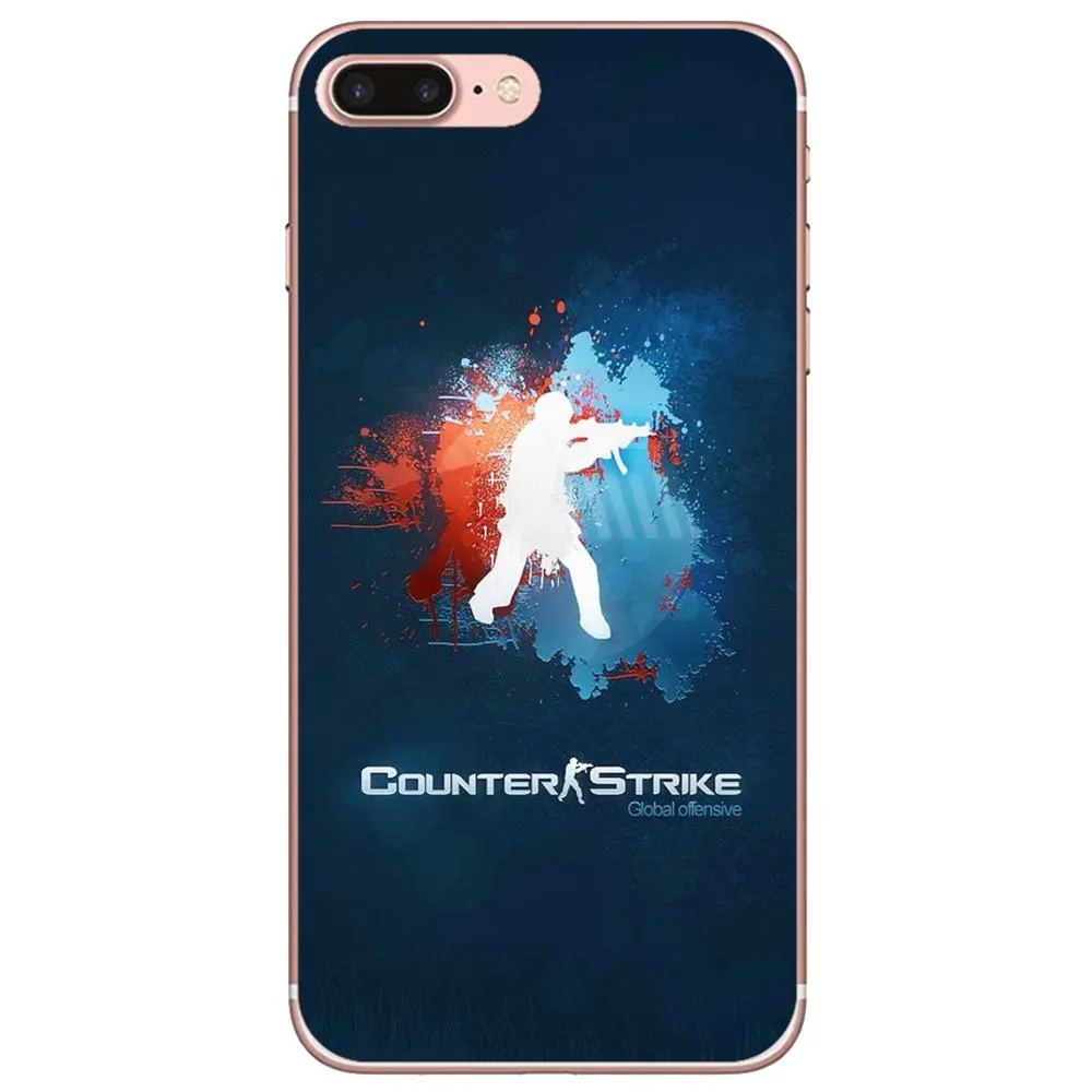 

Soft TPU Case For iPhone 10 11 12 13 Mini Pro 4S 5S SE 5C 6 6S 7 8 X XR XS Plus Max 2020 Game CSGO