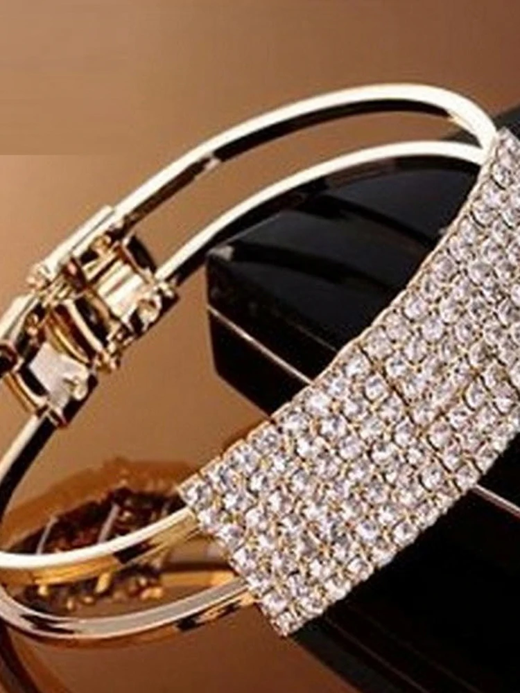 Браслет с кристаллами модный дизайнерский для женщин Миюки роскошный Kpop любовь