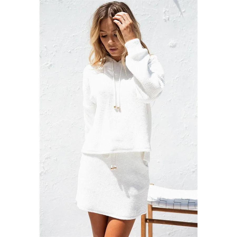 Новинка 2020 осенне зимний трикотажный спортивный костюм толстовки с капюшоном