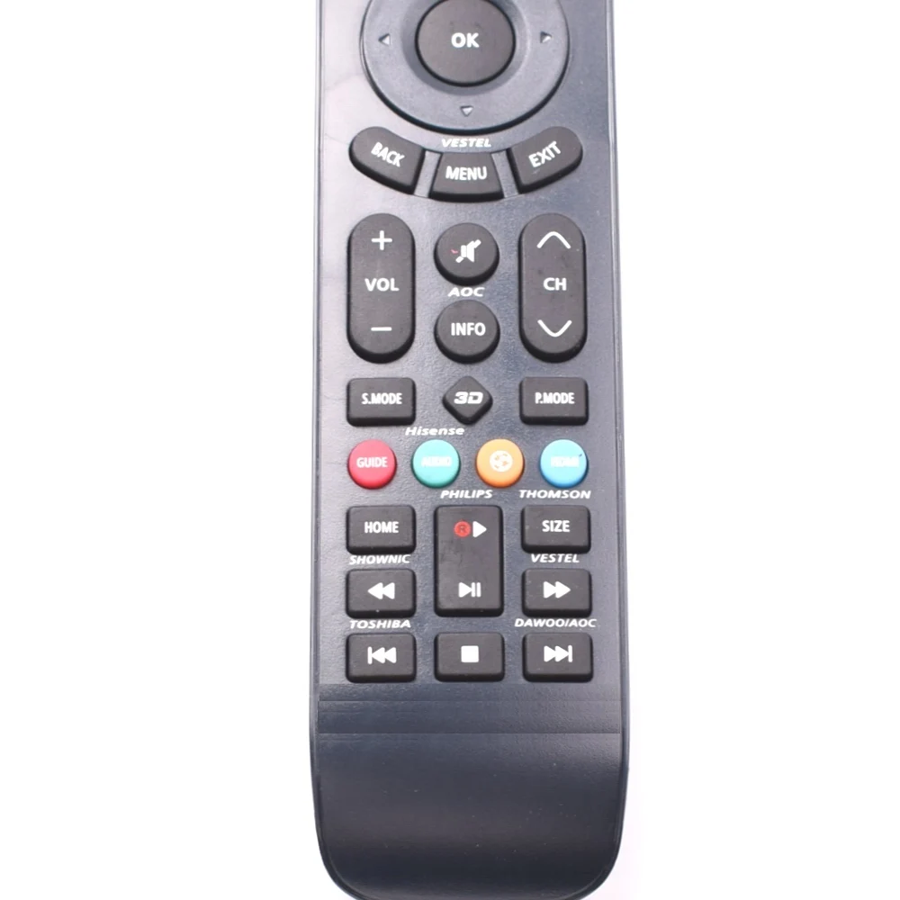 Универсальный пульт ДУ для ЖК-LED телевизоров SHARP PHILIPS HAIER HITACHI SANYO TCL KONKA PANASONIC GRUNDIG VESTEL ALL on.